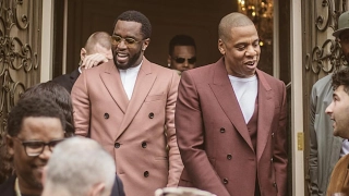 Jay Z & Diddy "Treated Like Kings At Roc Nation Grammy Brunch"