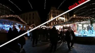 BUDAPEST ADVENT  - VR 360 STOCK VIDEO