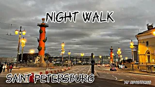 City Saint Petersburg, walking tour in Russia (Autumn) 🍁2022