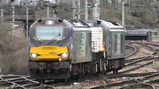 Fantastic Few Hours at Carlisle 2 Steam Specials 68s on the Flask Train 16/3/24 WCML