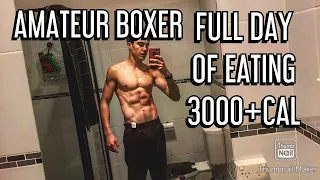 Amateur Boxers Full Day Of Eating (3000+ calories) (Road To The Ring ep.9)