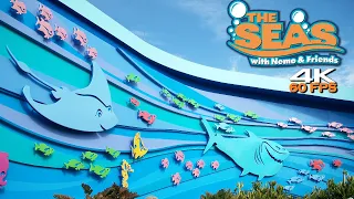 The Seas with Nemo and Friends Full Ride 4k POV EPCOT 2021 Walt Disney World