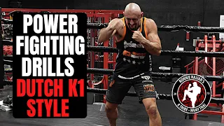 Drills for Aggressive Muay Thai & Dutch Kickboxing Style | Full Class