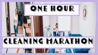 EXTREME CLEAN WITH ME MARATHON // 1 HOUR OF CLEANING MOTIVATION