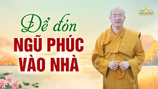 Hiểu rõ nhân quả để đón ngũ phúc vào nhà | Thầy Thích Trúc Thái Minh