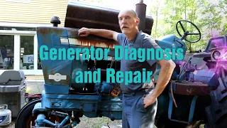 Ford 5000 Tractor Generator Diagnosis and Repair
