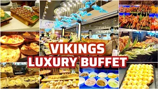 [4K] VIKINGS LUXURY BUFFET - SM MALL OF ASIA | SEPTEMBER 2023 Food Tour + Rates