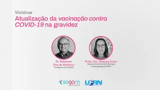 Webinar | Atualização da vacinação contra Covid-19 na gravidez