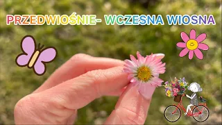 PRZEDWIOŚNIE- WCZESNA WIOSNA, PIERWSZE OZNAKI WIOSNY prezentacja edukacyjna