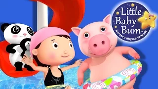 Swimming Song | Nursery Rhymes for Babies by LittleBabyBum - ABCs and 123s