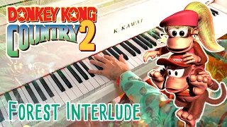 Forest Interlude (Donkey Kong Country 2) - Relaxing Piano cover