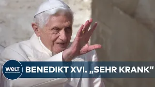 KATHOLISCHE KIRCHE: Vatikan sorgt sich um Gesundheitszustand von emerierten Papst Benedikt XVI.