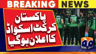 Pakistan cricket team announcement for Asia Cup and ODI series against Afghanistan | Geo News