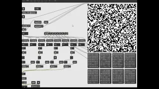 Conway's Game of Life  sequencer   max/msp