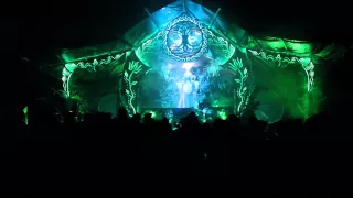 Merkaba at Kinnection Campout 2015 , visuals by videometry