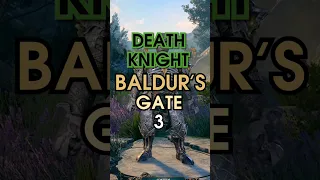 a DEATH KNIGHT build for Baldur's Gate 3 in 1min - Wizard/Paladin build #shorts #bg3builds