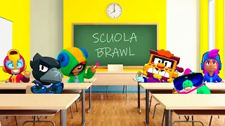 LA SCUOLA DI BRAWL STARS! TUTTI I BRAWLER IN CLASSE 🏫 Migliori Animazioni di Brawl Stars