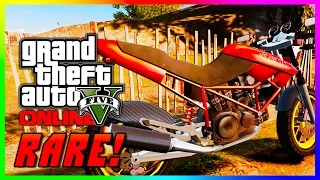 GTA 5 Online RARE "Principe Nemesis" Motorcycle - Rarest Vehicle In the Game? (GTA V)