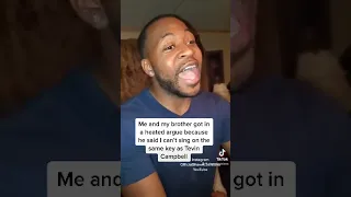 My brother didn’t believe I could do it!! Singing the bridge #canwetalkchallenge