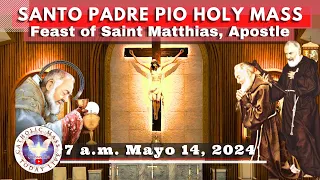 Catholic Mass Today Live at Santo Padre Pio National Shrine - Batangas.  14 May  2024  7a.m.
