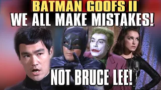 Batman Second Season Goofs