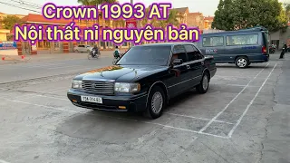 Hàng về toyota crown 1993 At 3.0 giá 195tr sdt 0978804777