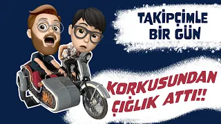 KORKUSUNDAN ÇIĞLIK ATTI !!! (Takipçimle Bir Gün)