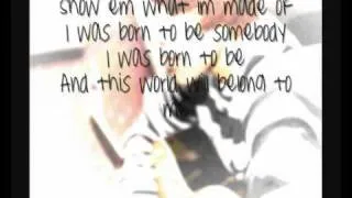 Born to be Somebody - Justin bieber [Lyrics on Screen] Full Song.