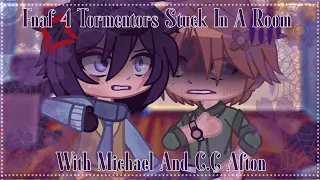 Michael And C.C Afton Stuck In A Room With Fnaf 4 Bullies (Remake) (Ships and major TW in desc.)