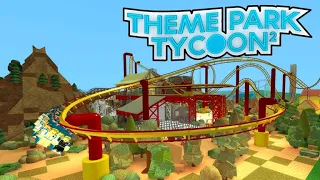 Строим свой  парк аттракционов Theme Park Tycoon 2(роблокс)  Американские горки#3