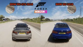 Forza Horizon 5 Versus | BMW M4 GTS VS BMW M5