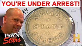 Pawn Stars: TOP 4 PRISON PAWNS! (Ball & Chain, Electric Chair & More)