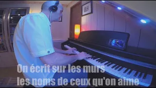 Kids United - On écrit sur les murs - Piano - KARAOKE