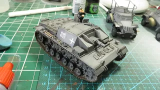 Rubicon v Warlord SDKFZ 222, Plus German Early War Vehicle Painting Ramble