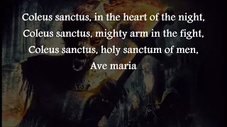 Coleus Sanctus - POWERWOLF- Lyrics - 2013