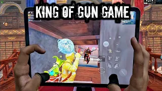 KING OF GUN GAME | IPAD PRO 4-FINGERS CLAW PUBG MOBILE HANDCAM GAMEPLAY