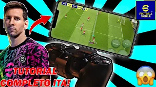 HOW TO PLAY EFOOTBALL 2022 MOBILE WITH THE CONTROLLER !! | 100% ITA WORKING TUTORIAL !!