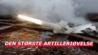 Den største artilleriøvelse