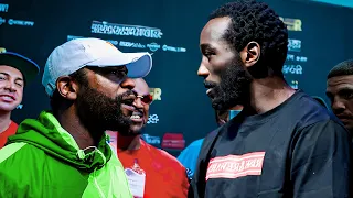 Floyd Mayweather CONFRONTS Terence Crawford In Person After CALL OUT..