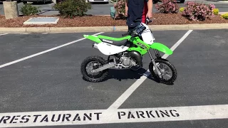 Contra Costa Powersports-Used 2018 Kawasaki KX65 kiddie MX racer dirt bike