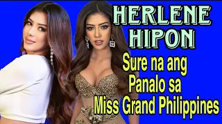 Herlene Hipon Sure na ang Panalo sa Miss Grand Philippines