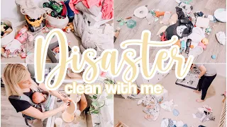 COMPLETE DISASTER CLEAN WITH ME 2021 // 2 DAYS OF SPEED CLEANING MOTIVATION