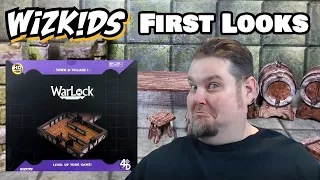 WizKids 4D Warlock Tiles First Looks --- Town & Village 1