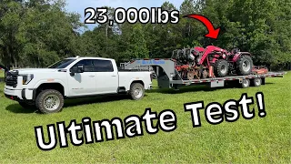 Abusing My 2024 GMC 2500HD While Towing! Full Throttle Pulls!