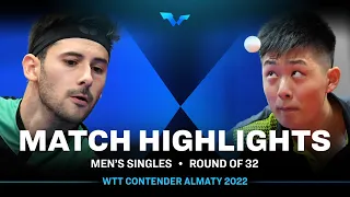 Joao Geraldo vs Fanbo Meng | MS | WTT Contender Almaty 2022 (R32)