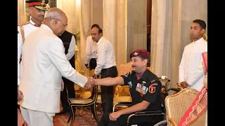 President Kovind presents Gallantry Awards