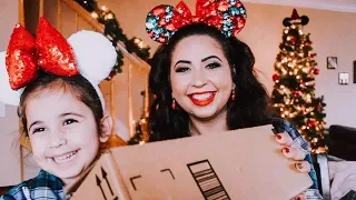 Mother and Daughter Disney Christmas Unboxing from a Special Friend | VLOGMAS DAY 13