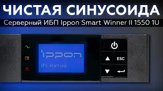 Серверный ИБП Ippon Smart Winner II 1550 1U