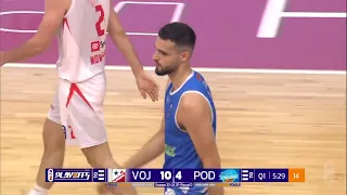 NLB ABA League 2 2023/24, Semifinals Round 2 match: Vojvodina mts - Podgorica (2.5.2024)