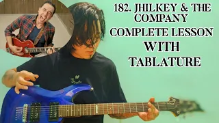 182. Jhilkey and The Company | Guitar Lesson With Tablature | Intro Chords 182 Jhilkey & The Company